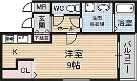 アンジュ今林  ｜ 大阪府大阪市東住吉区今林４丁目18番11号（賃貸アパート1R・2階・26.06㎡） その2