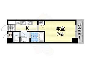 オーパスグラン阿倍野  ｜ 大阪府大阪市東住吉区北田辺２丁目（賃貸マンション1K・5階・22.40㎡） その2