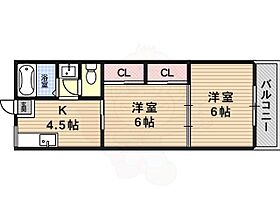 ニューマンション楠木  ｜ 大阪府大阪市住吉区苅田５丁目（賃貸マンション2K・4階・35.00㎡） その2