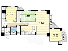 日宝ロイヤルハイツ桑津  ｜ 大阪府大阪市東住吉区桑津２丁目13番4号（賃貸マンション3LDK・3階・75.36㎡） その2