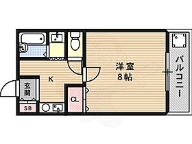 大阪府大阪市東住吉区東田辺２丁目（賃貸マンション1K・3階・20.52㎡） その2