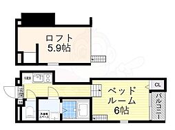 ハーモニーテラス墨江 2階/-