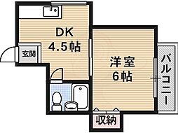 間取図画像 1DK