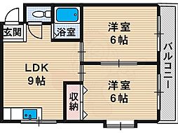 リヴェール千扇駒川 4階