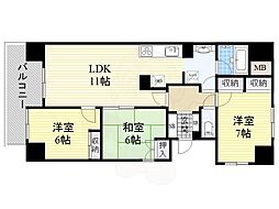 間取図画像 3LDK