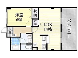 エルロード住吉7号館 4階/-