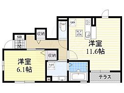 レユシール 1階/-