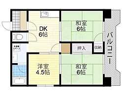 モンリベルテ天王寺 5階
