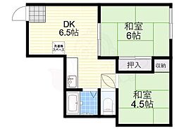 藤元ハイツ 1階/-