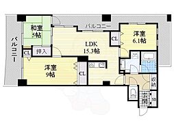 セレッソコート阿倍野 9階/-