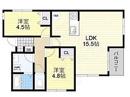 Miele住吉 2階