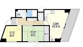 大阪府箕面市半町３丁目15番41号（賃貸マンション2LDK・2階・60.50㎡） その2