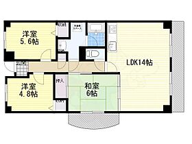 大阪府吹田市山田西３丁目58番8号（賃貸マンション3LDK・4階・67.79㎡） その2