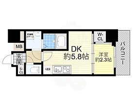 大阪府吹田市江坂町２丁目1番64号（賃貸マンション1DK・8階・24.48㎡） その2