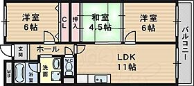 パテオ千里  ｜ 大阪府豊中市上新田４丁目（賃貸マンション3LDK・1階・66.00㎡） その2