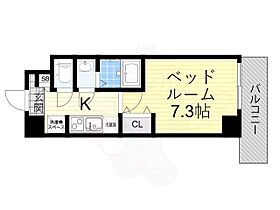 ウインズコート桜塚  ｜ 大阪府豊中市北桜塚２丁目（賃貸マンション1K・4階・25.11㎡） その2