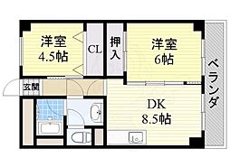 コアロード桃山台 1階/-