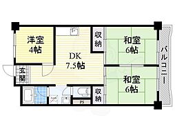 ヴィラ箕面 3階/-