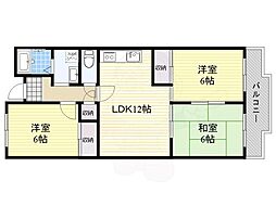 間取図画像 3LDK