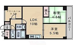 第2豊ハイツ 3LDKの間取図画像
