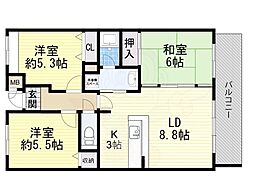 エスポワール豊中宮山 2階