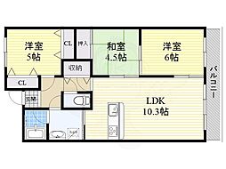 アバンティ千里 4階/-