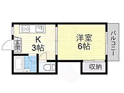 ナオミハイツ2 2階/-