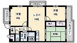 メゾン東豊中 3LDKの間取図画像