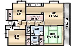 サンライズコート緑地公園B棟 2階