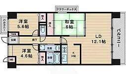グリーンヒルパート2 3LDKの間取図画像