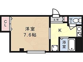 T’s SQUAREakutagawa 201 ｜ 大阪府高槻市芥川町２丁目（賃貸マンション1K・2階・24.50㎡） その2