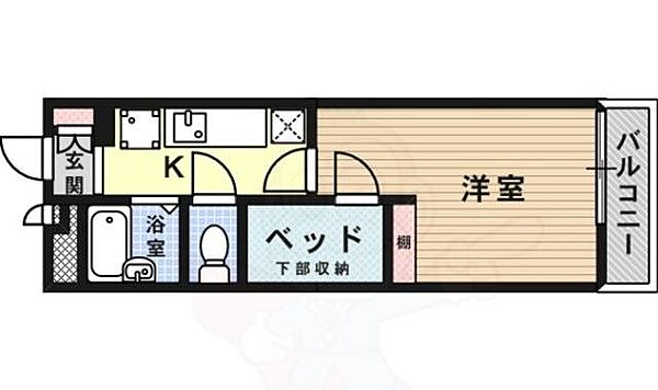 レオパレスセントコージア第3 ｜大阪府高槻市中川町(賃貸アパート1K・3階・19.87㎡)の写真 その2