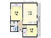 富田第二住宅61棟2階5.8万円