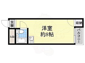 フォンティーヌ高槻1  ｜ 大阪府高槻市土室町（賃貸マンション1R・3階・18.00㎡） その2