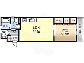 クリエオーレ太田1 203 ｜ 大阪府茨木市太田３丁目（賃貸アパート1LDK・2階・51.26㎡） その2