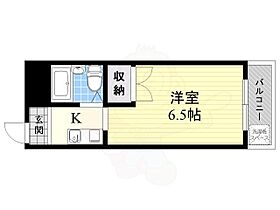 松が丘エンビィマンション 401 ｜ 大阪府高槻市松が丘４丁目（賃貸マンション1K・4階・19.00㎡） その2