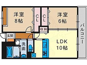 ソレアード  ｜ 大阪府高槻市唐崎西２丁目13番6号（賃貸アパート2LDK・2階・59.34㎡） その2