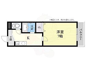 ヴィラサカイ 103 ｜ 大阪府高槻市奈佐原元町（賃貸マンション1K・1階・20.52㎡） その2