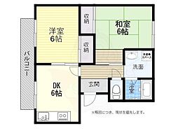 レジデンスセレニティーＢ棟 2階