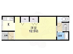 明野マンション 3階/-