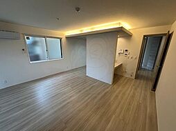 阪急京都本線 富田駅 徒歩16分の賃貸アパート 1階2LDKのリビング/ダイニング