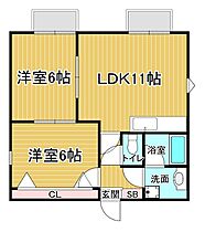 京都府京都市北区紫竹牛若町（賃貸マンション2LDK・1階・49.64㎡） その2