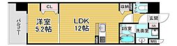 「ベラジオ雅び京都三条通」 9階1LDKの間取り