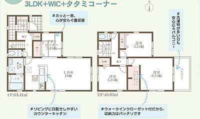 間取り：間取り図