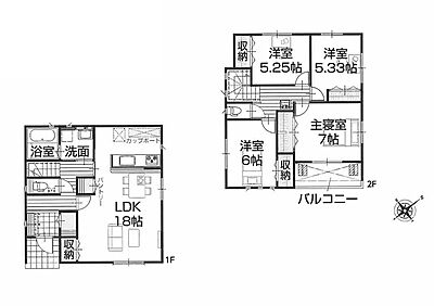 間取り：間取り