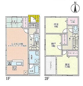 間取り：間取り図