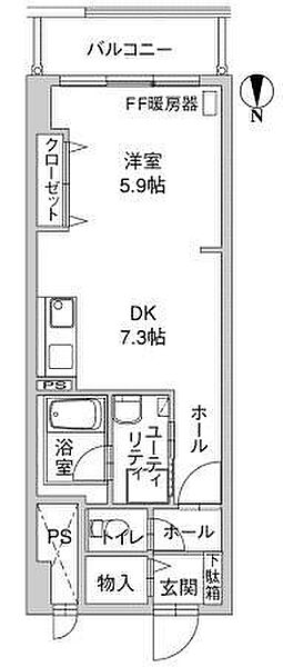 円山パークハイツ 303｜北海道札幌市中央区北二条西28丁目(賃貸マンション1DK・3階・37.00㎡)の写真 その2