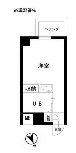 仲町台フェニックスコート 704｜神奈川県横浜市都筑区仲町台1丁目(賃貸マンション1R・7階・18.00㎡)の写真 その2