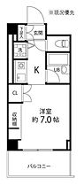 T’s garden都筑ふれあいの丘 605 ｜ 神奈川県横浜市都筑区富士見が丘（賃貸マンション1R・6階・22.40㎡） その2