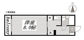 メゾン・ド・クラルテ 205 ｜ 神奈川県横浜市港北区箕輪町2丁目（賃貸マンション1K・2階・23.60㎡） その2